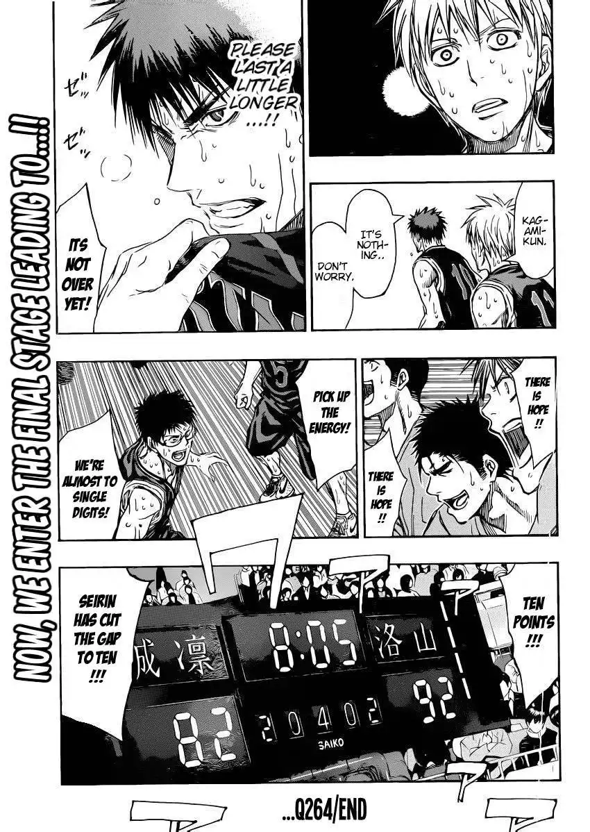 Kuroko no Basket Chapter 264 19